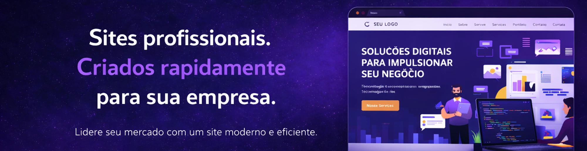 Criar Sites Profissionais