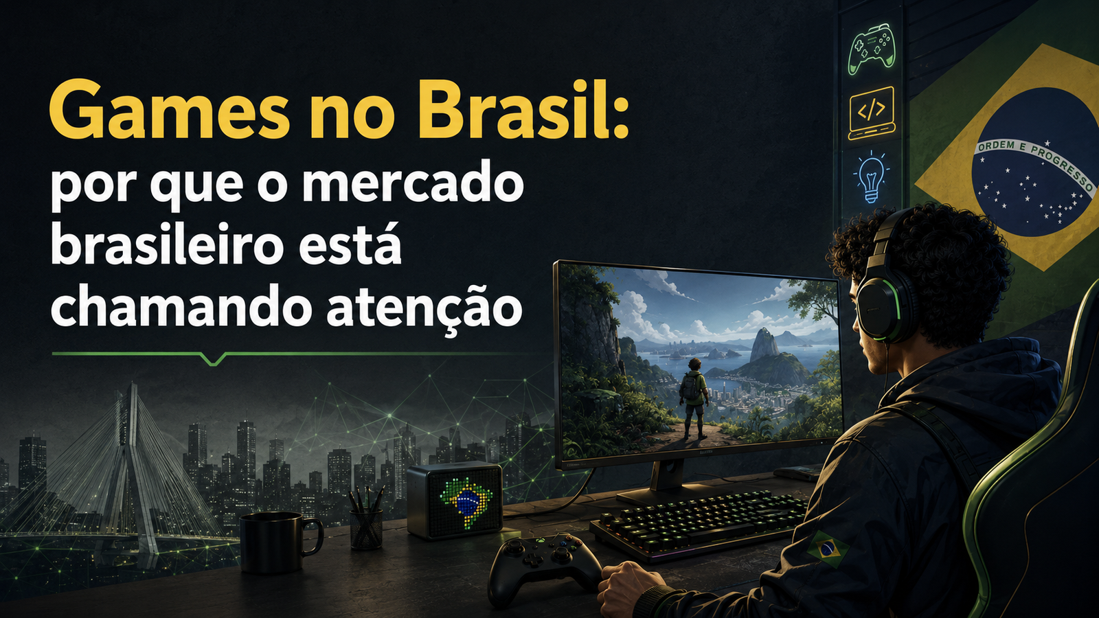 Games no Brasil: por que o mercado brasileiro está chamando atenção