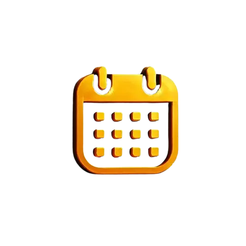 Ícone de calendário para agendamento